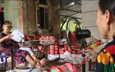 Làng Ông Hảo tất bật sản xuất đồ chơi Trung thu truyền thống