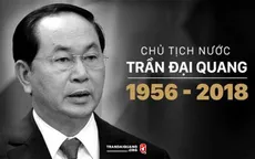 Lãnh đạo nhiều nước gửi điện chia buồn Chủ tịch nước Trần Đại Quang từ trần