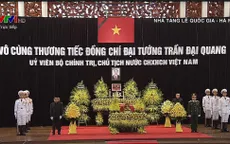 Cử hành trọng thể Lễ viếng Chủ tịch nước Trần Đại Quang
