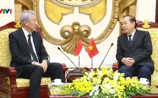 Phó Thủ tướng Trương Hòa Bình tiếp Phó Thủ tướng Singapore