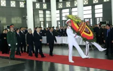 Hình ảnh Lãnh đạo Đảng, Nhà nước viếng Chủ tịch nước Trần Đại Quang