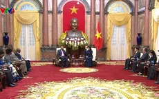 Quyền Chủ tịch nước Đặng Thị Ngọc Thịnh tiếp nguyên Tổng thống Mozambique