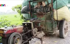 Khó dẹp nạn xe quá tải ở khu vực ngoại thành Hà Nội