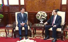 Chủ tịch nước tiếp Đại sứ đặc biệt Việt - Nhật