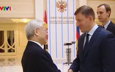 Tổng Bí thư Nguyễn Phú Trọng hội kiến Phó Chủ tịch Hội đồng Liên bang Nga