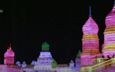 Sôi động lễ hội điêu khắc băng Cáp Nhĩ Tân