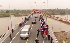 Hải Phòng khánh thành cầu Đăng và cầu Hàn