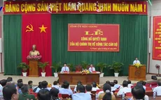 Chuẩn y chức danh Bí thư Tỉnh ủy Hậu Giang đối với ông Lữ Văn Hùng