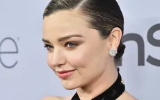 Miranda Kerr khoe bụng bầu tại tiệc hậu Quả cầu vàng