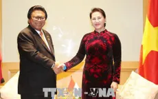 Chủ tịch Quốc hội tiếp Chủ tịch Hội đồng đại biểu địa phương Indonesia