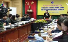 Hội nghị trực tuyến phòng chống dịch bệnh mùa Đông Xuân