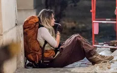 Con gái vua nhạc Pop xuất hiện bệ rạc trên đường phố Paris