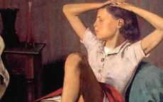 Tranh khắc họa cô gái mới lớn bị yêu cầu đưa ra khỏi bảo tàng