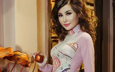 Lê Âu Ngân Anh “bung lụa” sau cú sốc bị đòi tước vương miện