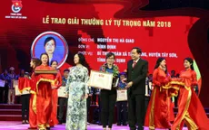 Cô gái đất võ Tây Sơn duy nhất nhận giải thưởng Lý Tự Trọng 2018
