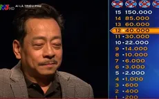 NSND Hoàng Dũng giành 40 triệu ở Ai là triệu phú
