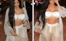 Kim Kardashian gây choáng với trang phục sexy