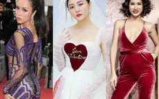 Vũ Ngọc Anh diện váy mỏng tang, Văn Mai Hương hoá cô dâu “bị lỗi”