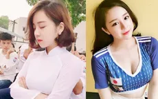 “Hot girl ngủ gật” nhiệt tình cổ vũ cho đội tuyển Nhật Bản tại World Cup