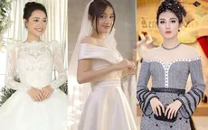 Nhã Phương xinh đẹp trong ngày cưới; Huyền My diện trang phục "cổ trang"