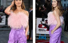 Cựu Bond girl sành điệu trên thảm đỏ