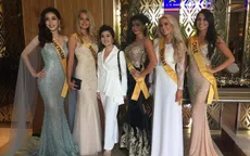 Ngắm nhan sắc của Á hậu Bùi Phương Nga và các thí sinh Hoa hậu hòa bình thế giới 2018