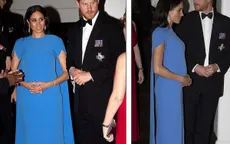 Meghan Markle thanh lịch trong bộ váy xanh