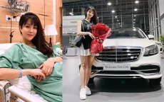 Diệp Lâm Anh đã sinh con đầu lòng, được chồng thiếu gia tặng xe tiền tỷ