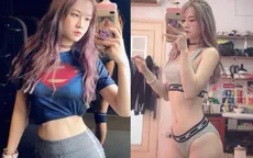 “Hot girl phòng gym” sở hữu thân hình đồng hồ cát và khuôn mặt "thiên thần"