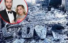 Nhà của Miley Cyrus bị thiêu rụi