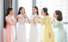 Hoa hậu Ngọc Hân tin Thanh Tú đã tìm được người đàn ông xứng đáng