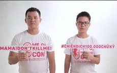 Tranh cãi hai chàng trai phát động chiến dịch kêu gọi “luật cấm nạo phá thai”