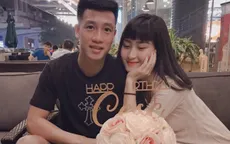 Bạn gái Huy Hùng ĐT Việt Nam tiết lộ chiêu cầu may của cầu thủ này