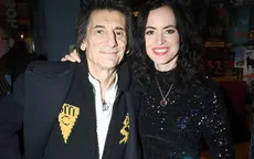 Ronnie Wood hạnh phúc bên vợ kém 30 tuổi