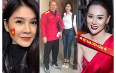 “Quỳnh Búp bê” và “bóng hồng” xinh đẹp theo chân thầy Park suốt AFF Cup gây “bão”