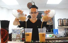 Độc đáo trà sữa hải sản