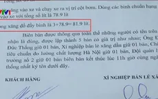 Kết quả thực nghiệm đổ xăng cho xe Honda Accord sau lùm xùm dung tích 65l đổ được gần 80l