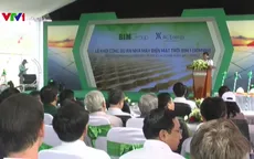 Khởi công nhà máy điện mặt trời đầu tiên ở Ninh Thuận