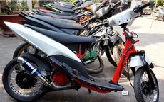 Tiêu hủy 38 xe máy của “quái xế” tại Bình Dương