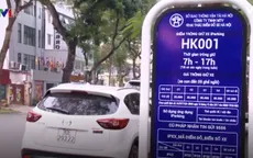 Phần mềm đỗ xe thông minh iParking còn hạn chế