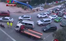 Chiều 1/1, ùn ứ phương tiện giao thông trên tuyến Pháp Vân - Cần Giẽ