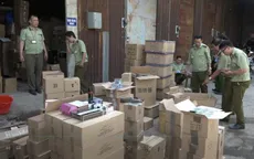 TP HCM: Hàng trăm nghìn mỹ phẩm nghi giả thương hiệu nổi tiếng quốc tế