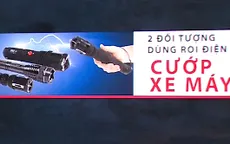 TP.HCM: Táo tợn dùng roi điện tấn công người đi đường để cướp xe