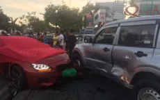 Ô tô đâm hàng loạt xe tại TP.HCM