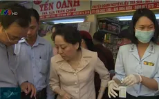 Kiểm tra ATTP dịp Tết tại chợ Bình Tây và chợ Kim Biên, TP.HCM