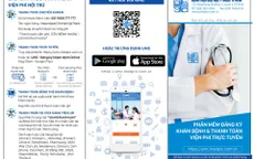Ứng dụng đăng ký khám bệnh và thanh toán trực tuyến