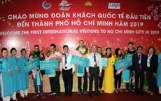 Ngành Du lịch TP.HCM đón những vị khách đầu tiên của năm mới 2019