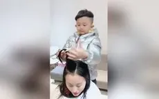 Cậu bé 6 tuổi gây bão mạng vì tạo mẫu tóc “siêu ngầu”