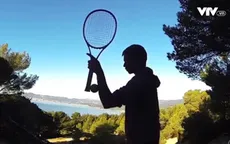 Chiêm ngưỡng động tác tennis nghệ thuật