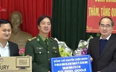Bí thư Thành ủy TP.HCM thăm và tặng quà Bộ đội biên phòng Cao Bằng